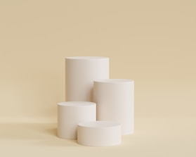 white paper roll on white table