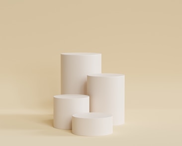 white paper roll on white table