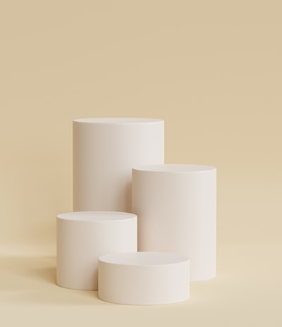 white paper roll on white table