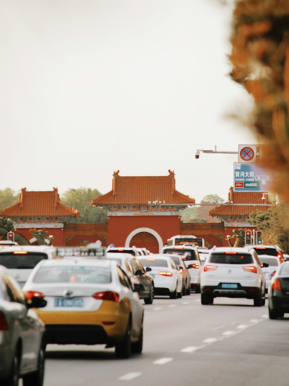 cars parked on street during daytime