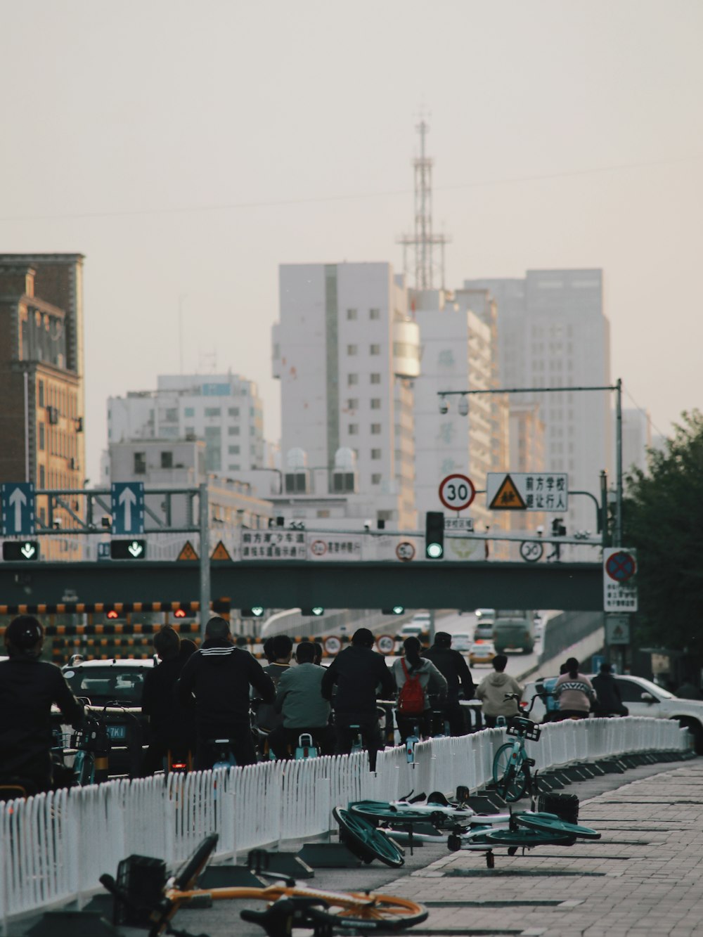 people walking on street during daytime