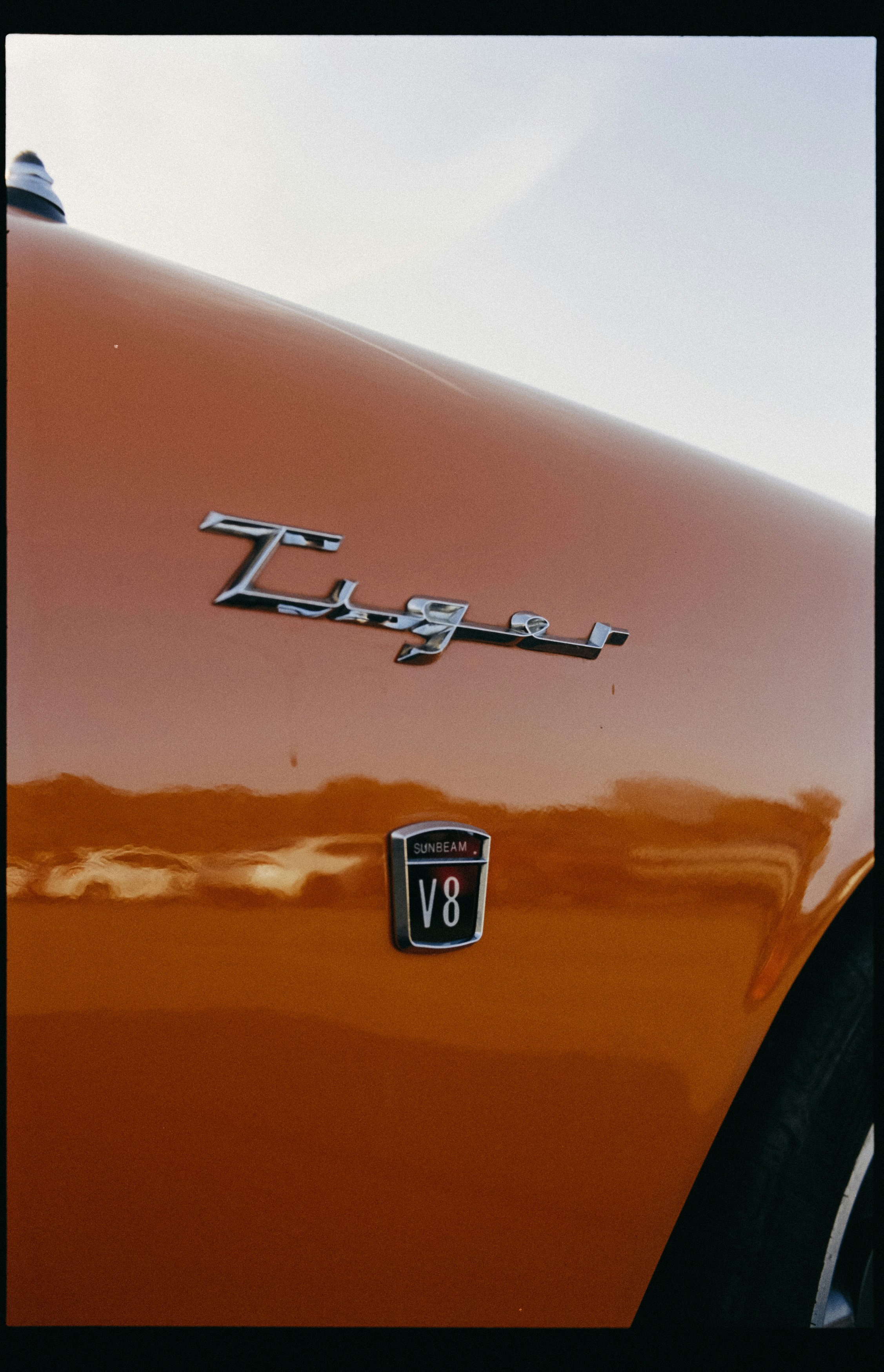 1966 Sunbeam TIGER V8 – Vintage classic car oldtimer. Leica R7 (1994), Summilux-R 1.4 50mm (1983) True Cinefilm Kodak Vision3: Silbersalz 50D