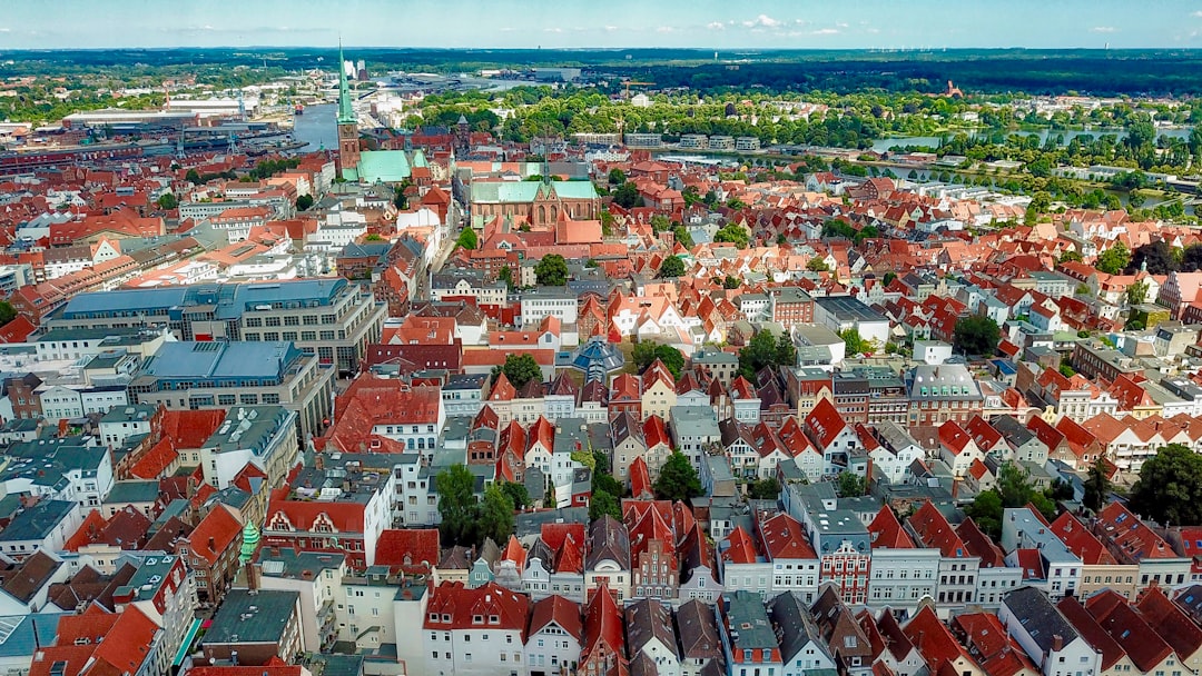 aerial view of city buildings during daytime