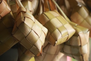 Embroidered Linen Pouch