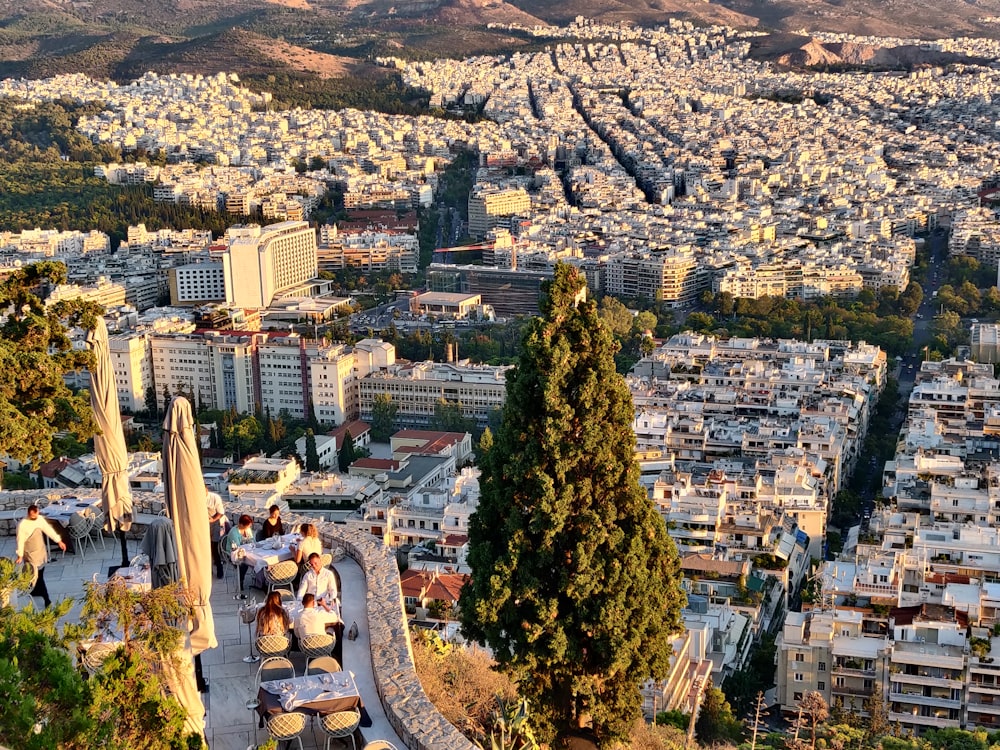 aerial view of city buildings during daytime