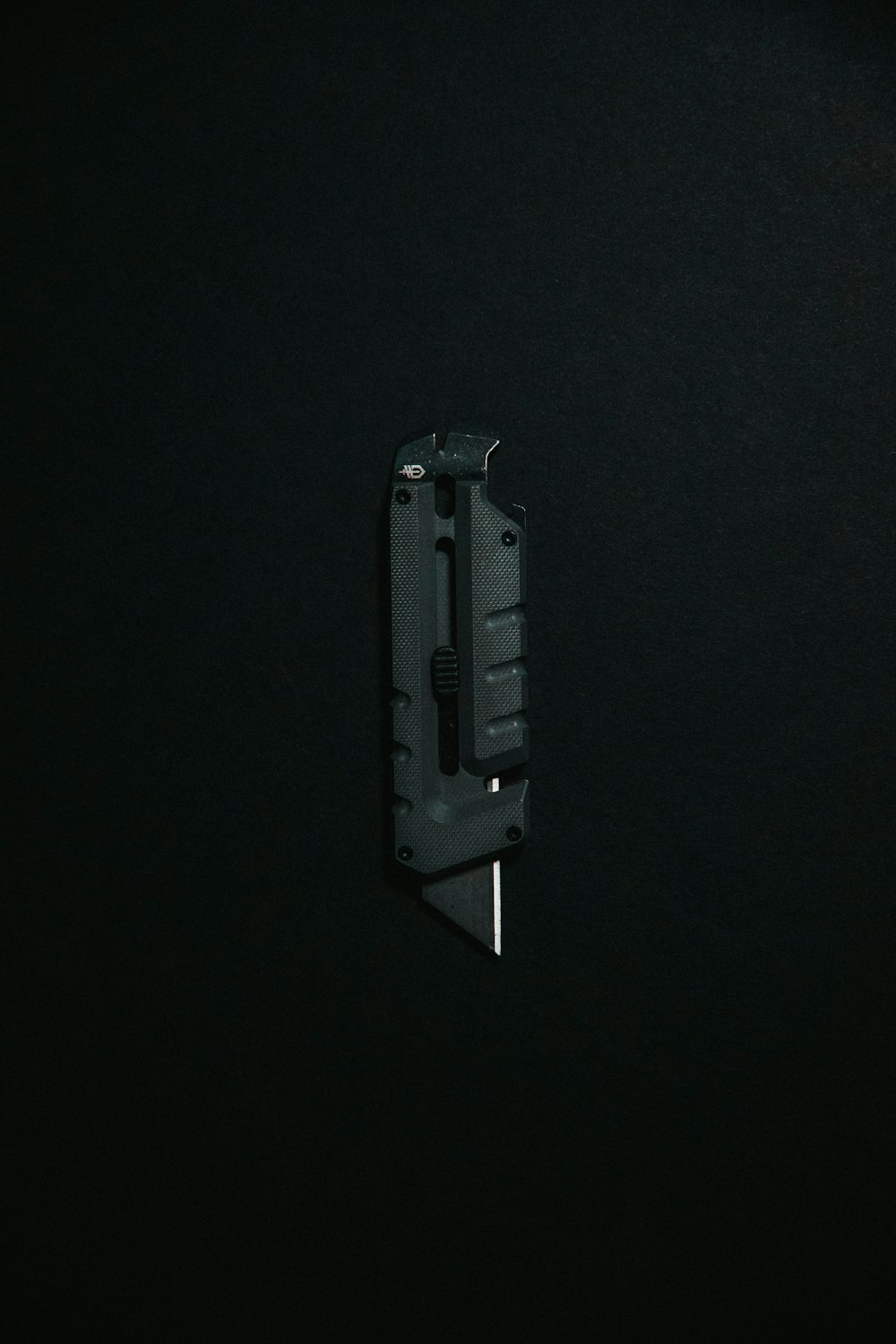 black and gray metal tool