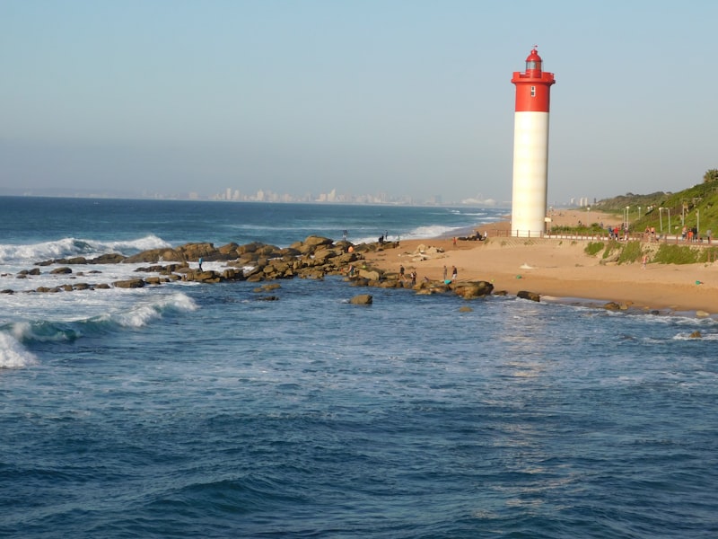Umhlanga Beach in South Africa