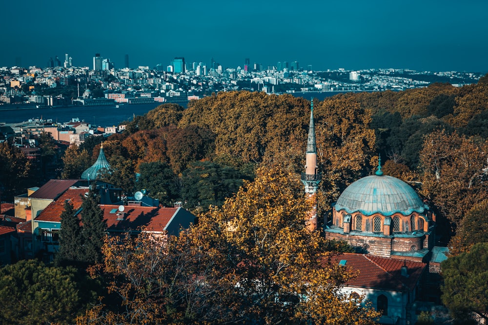 aerial view of city during daytime