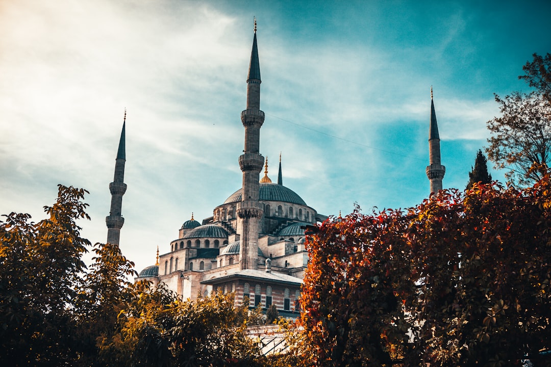brown and white concrete building, Ayasofya Hagia Sophia basilica at night Istanbul