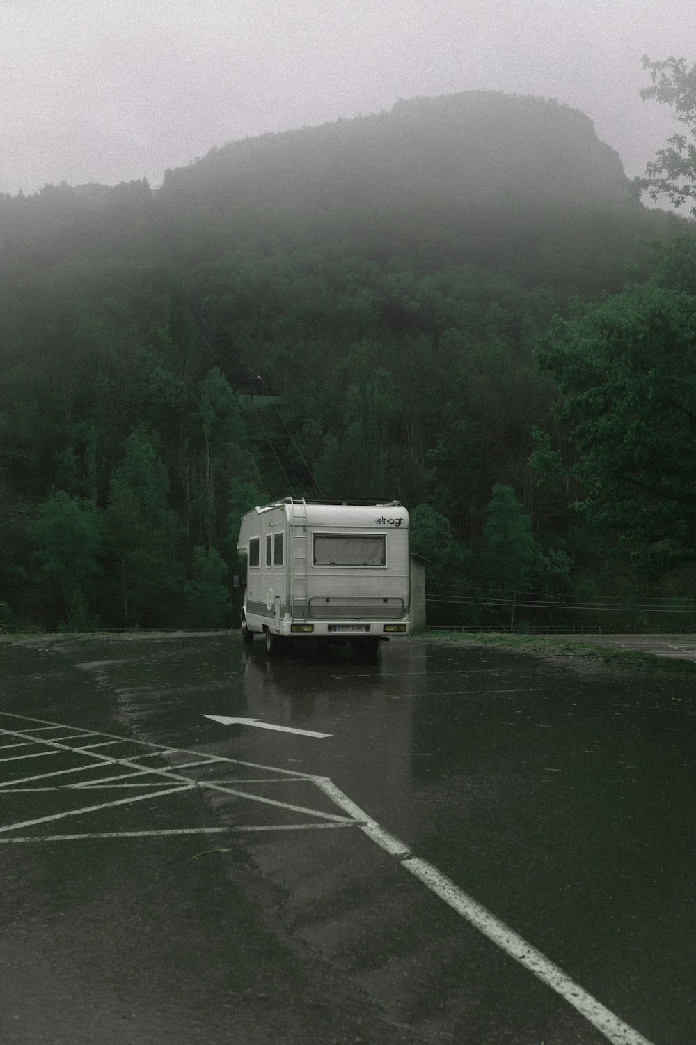 white and black bus on road during daytime