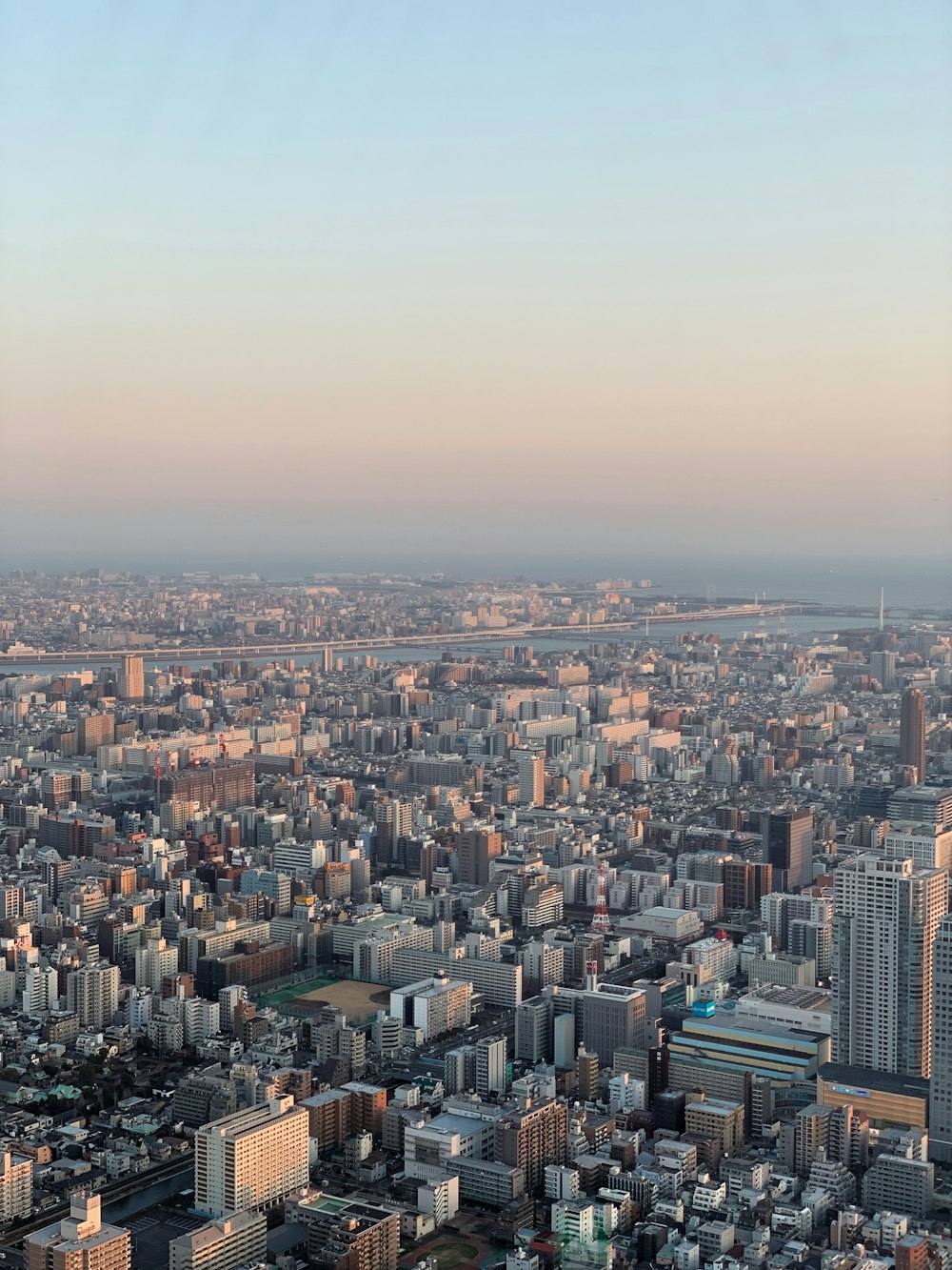 aerial view of city buildings during daytime