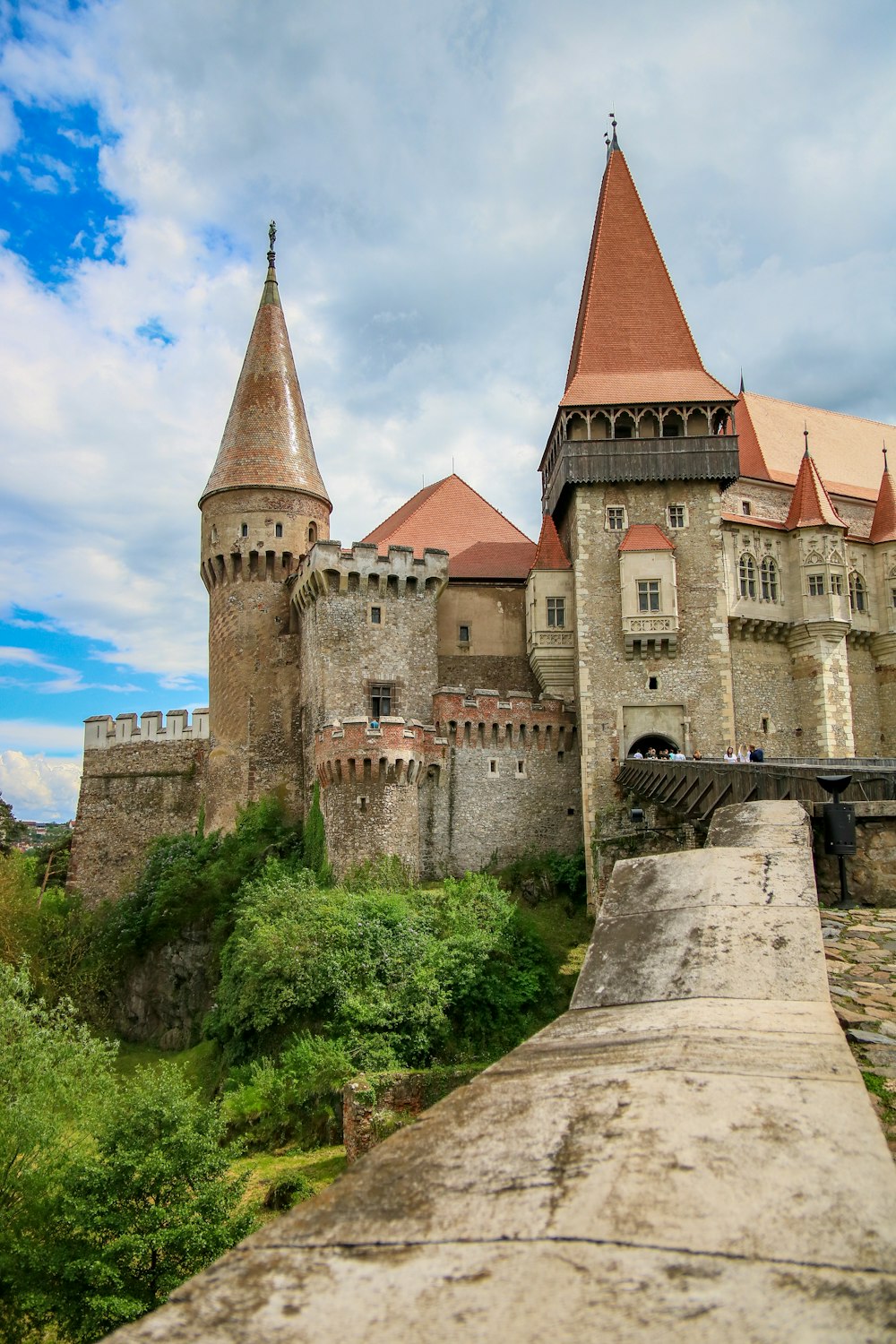 brown and gray concrete castle