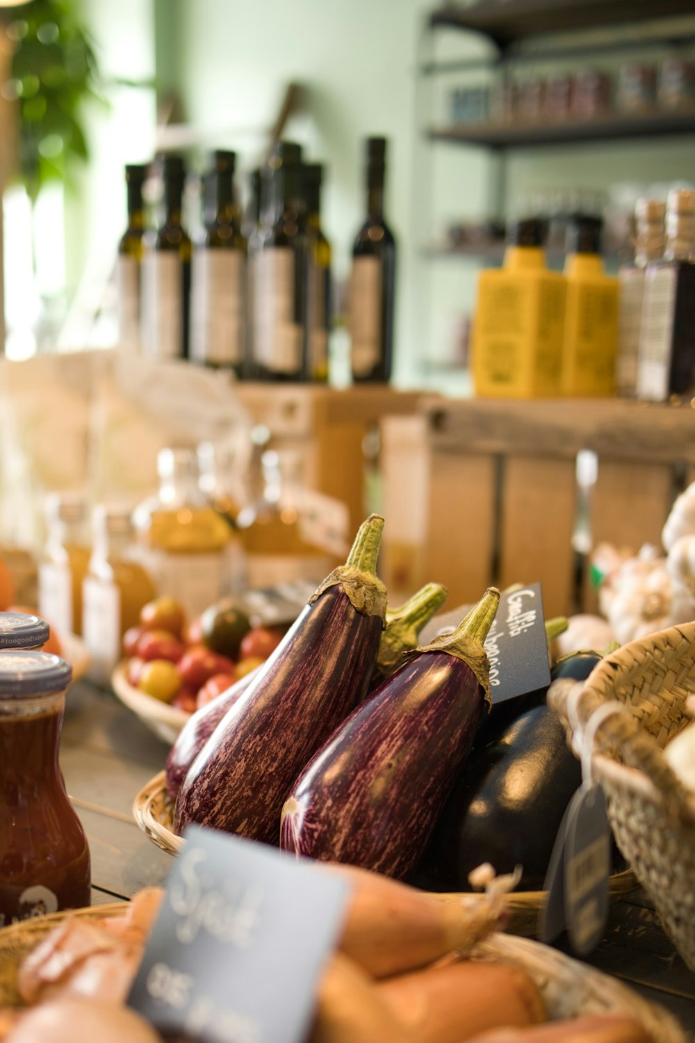 brown glass bottles on brown wooden table