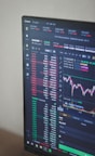 black flat screen computer monitor