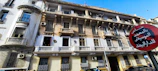 Exterior view of the Faiz Ali Heba building where the storage facility is located.