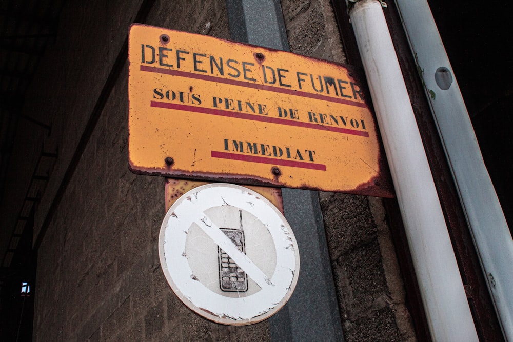 brown and white wooden signage