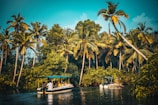 white and blue boat on body of water during daytime