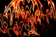 Dynamic, fiery streaks of orange and red illustrating the energy of the Prometheus template.