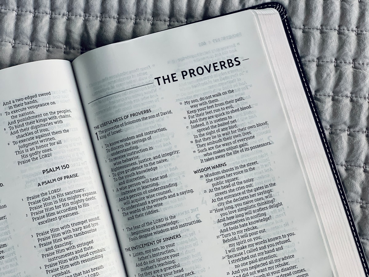 THE WISDOM OF PROVERBS 8