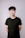 man in black crew neck t-shirt