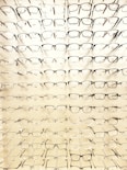 white and black floral textile