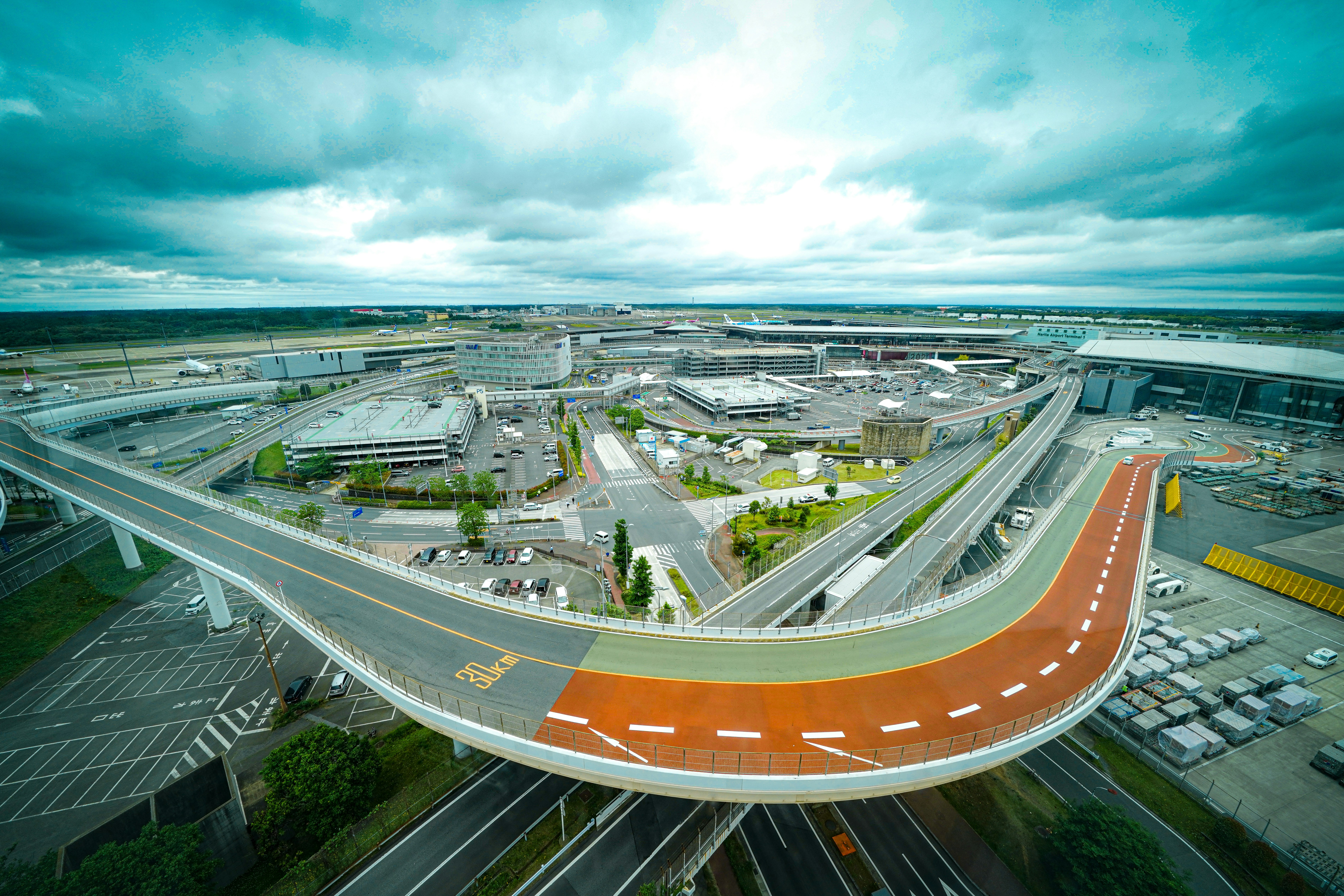 aerial view of city buildings during daytime, 