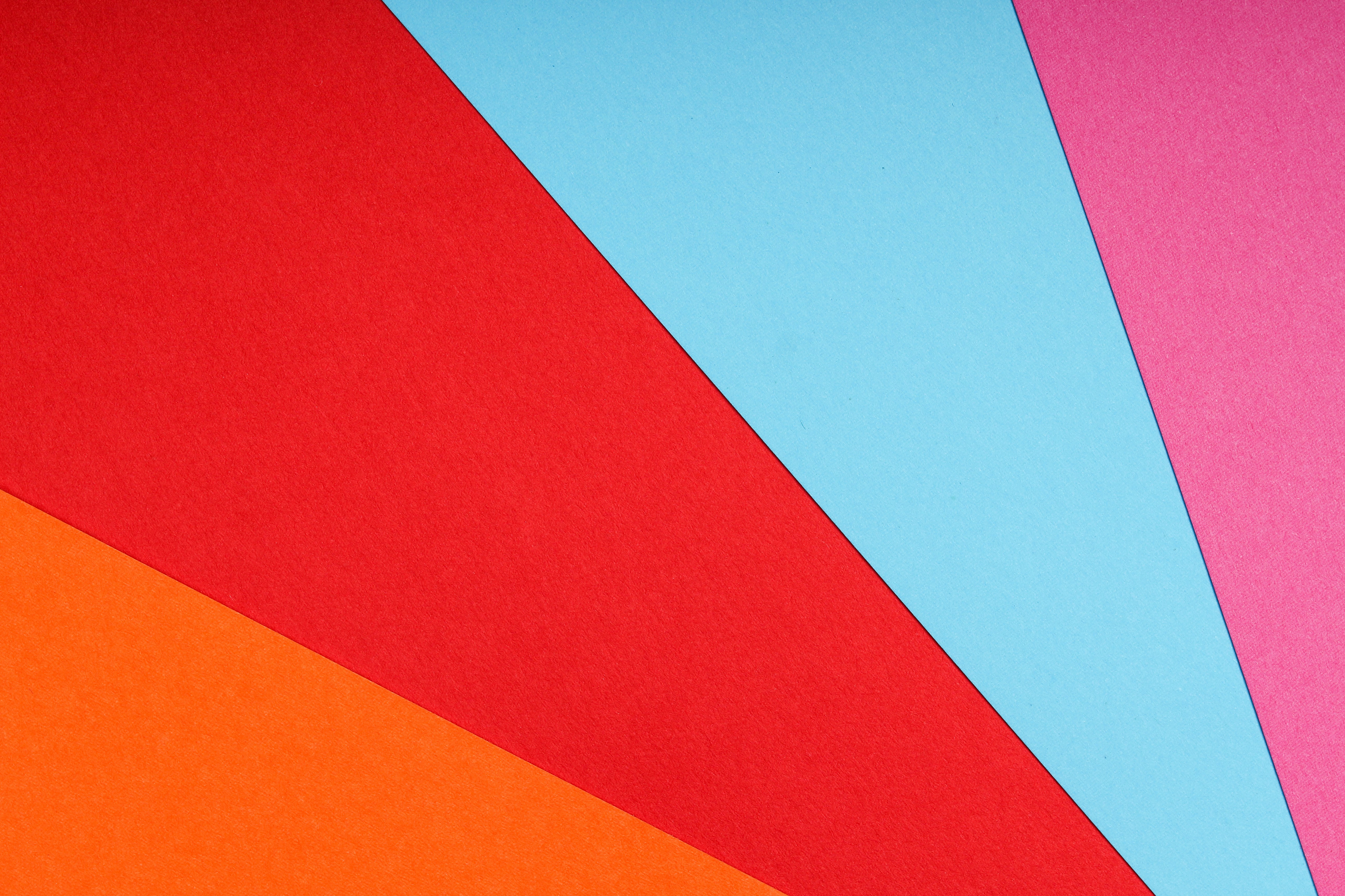 orange and blue striped textile