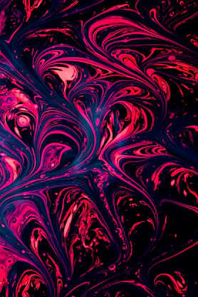 red and black abstract painting