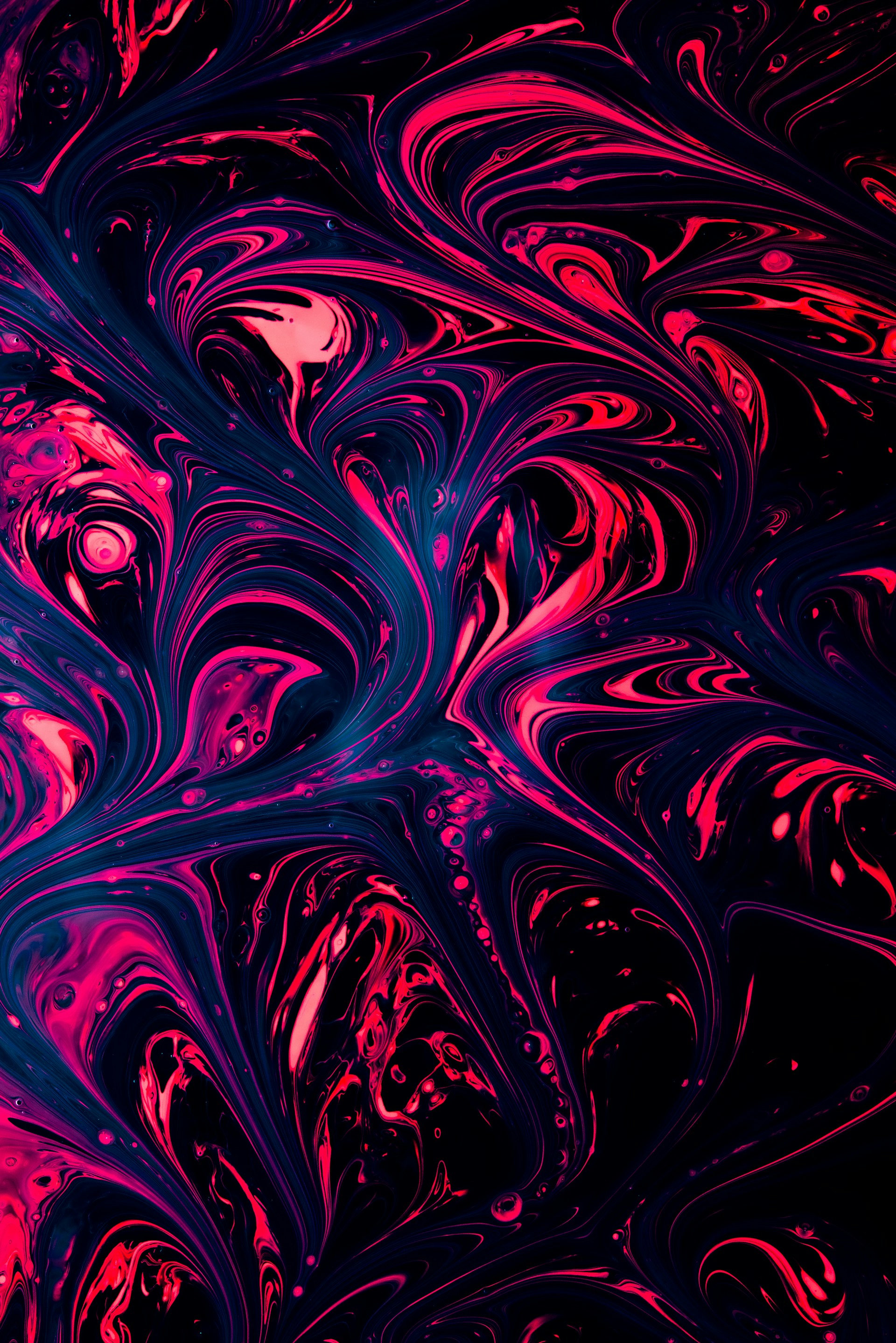 red and black abstract painting
