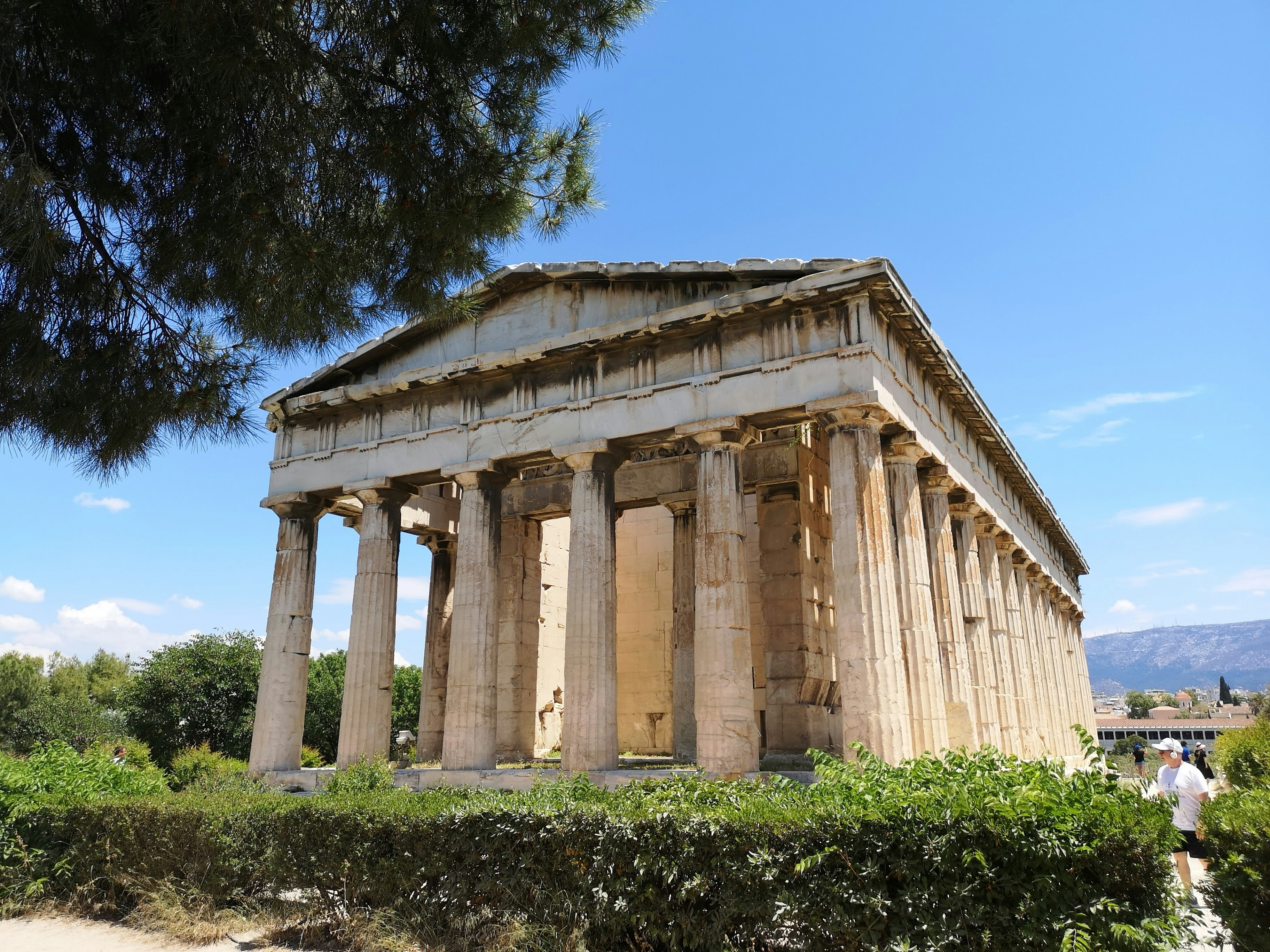 Temple of Hephaestus in Athens, Greece