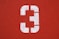red and white letter m