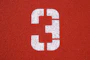 red and white letter m