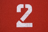 red and white letter m