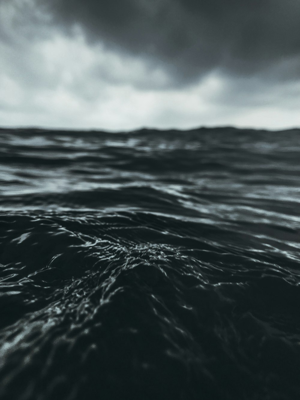 onde d'acqua nella fotografia ravvicinata
