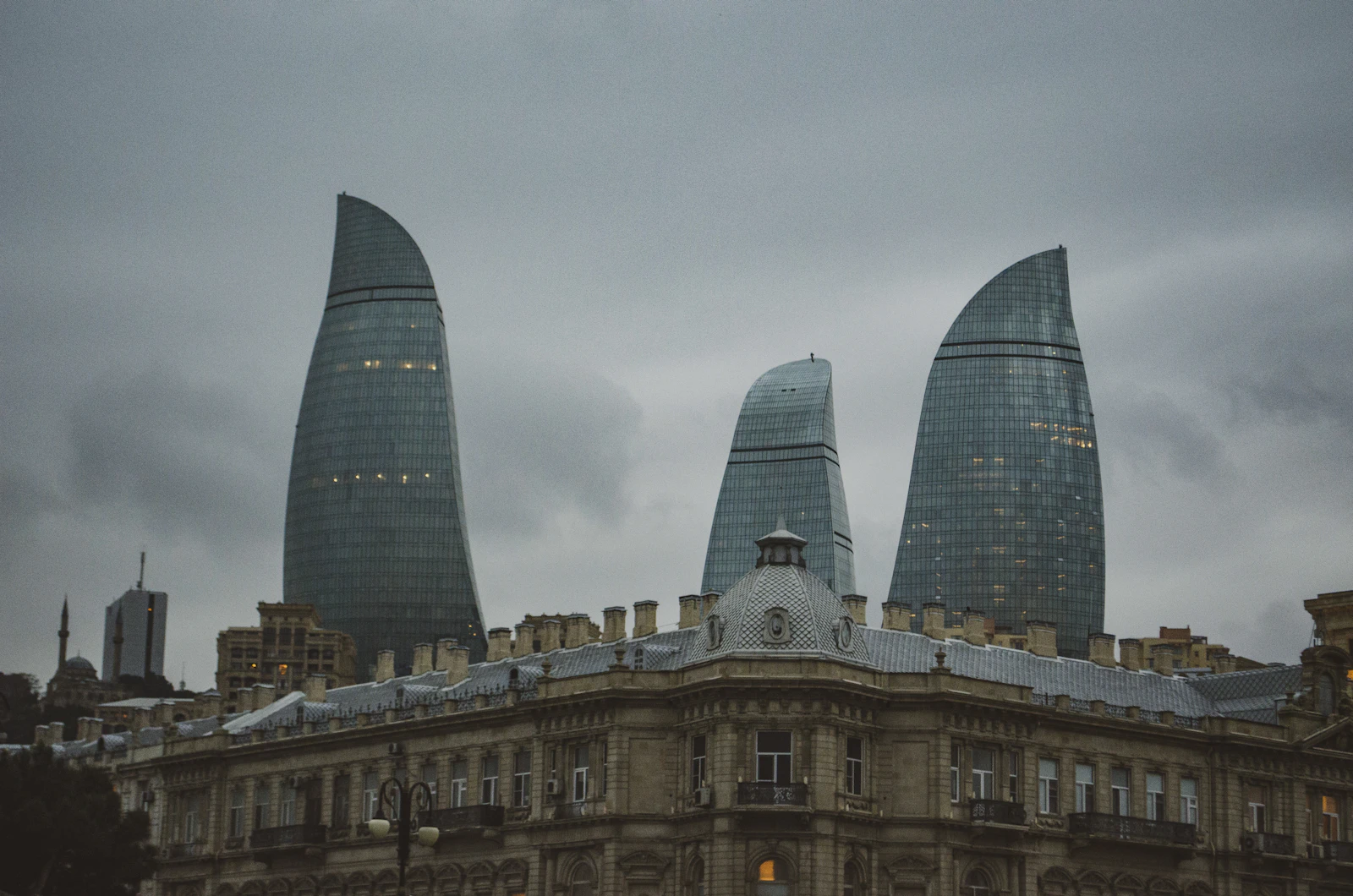 Flame Towers in Baku