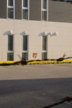 A commercial building showcasing advanced shading technology.