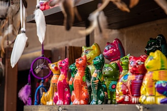 green and red plastic toy