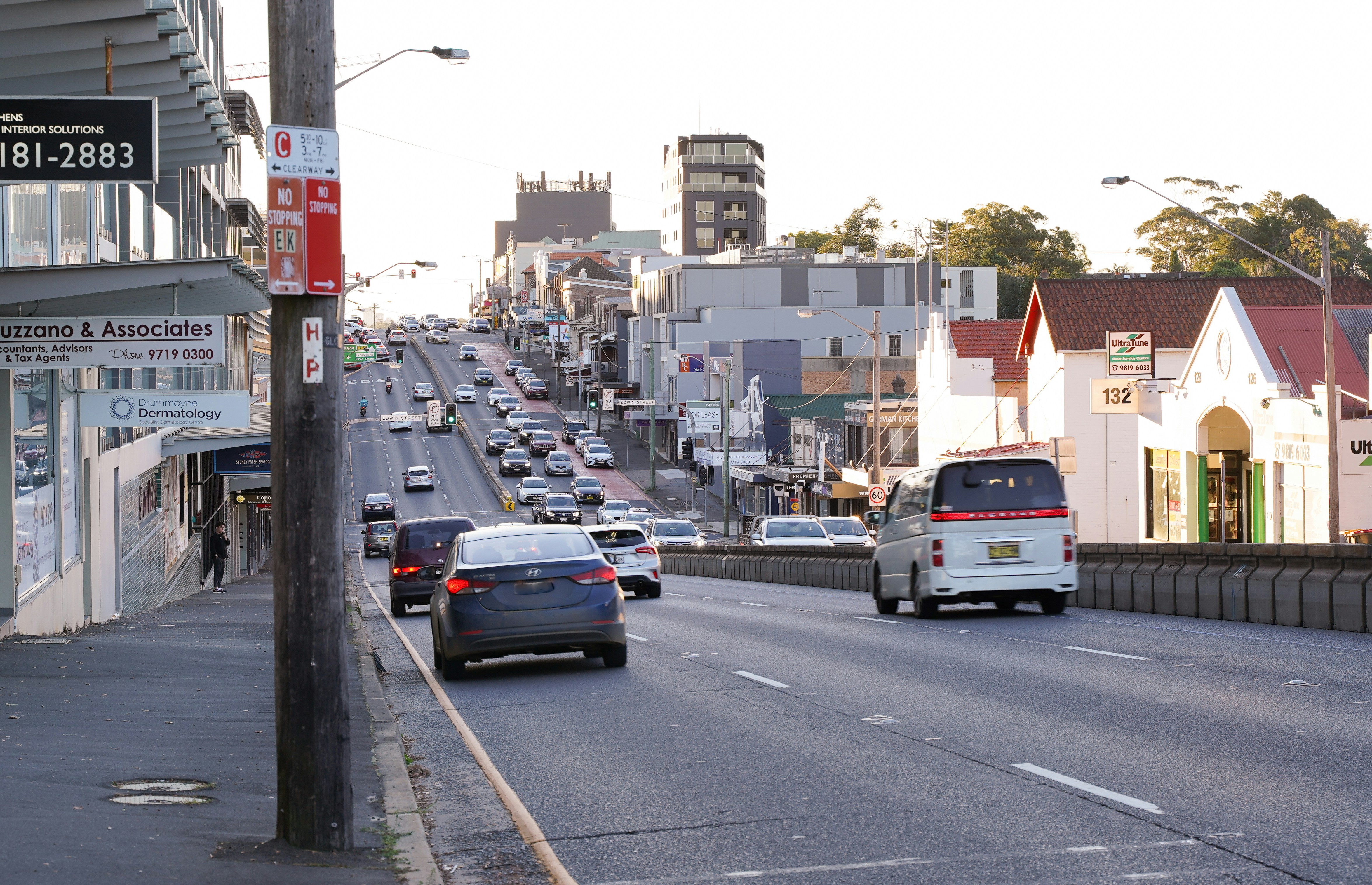 cars on road during daytime