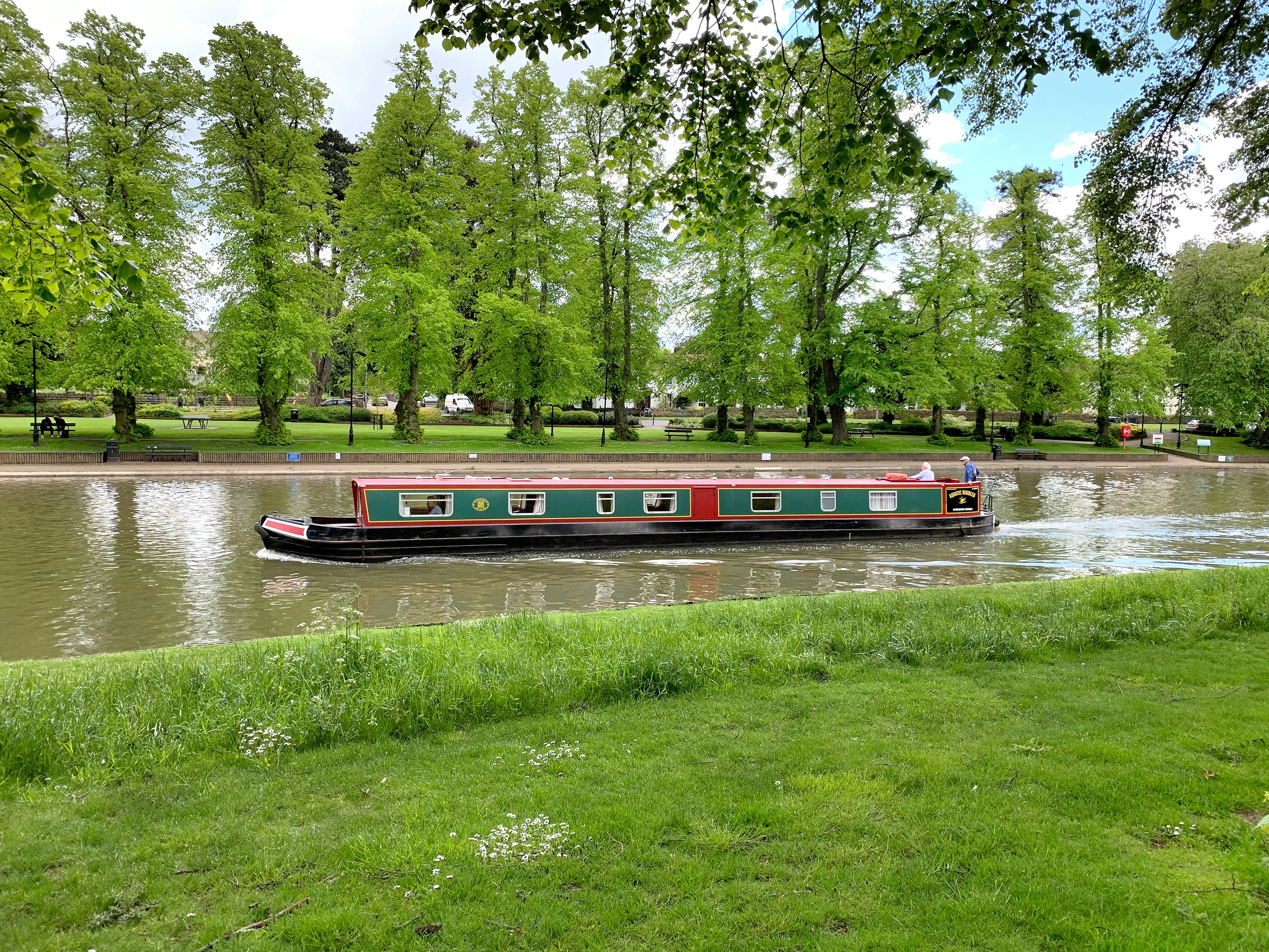 red and white boat on river during daytime, 