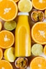 Jugo de naranja fresco