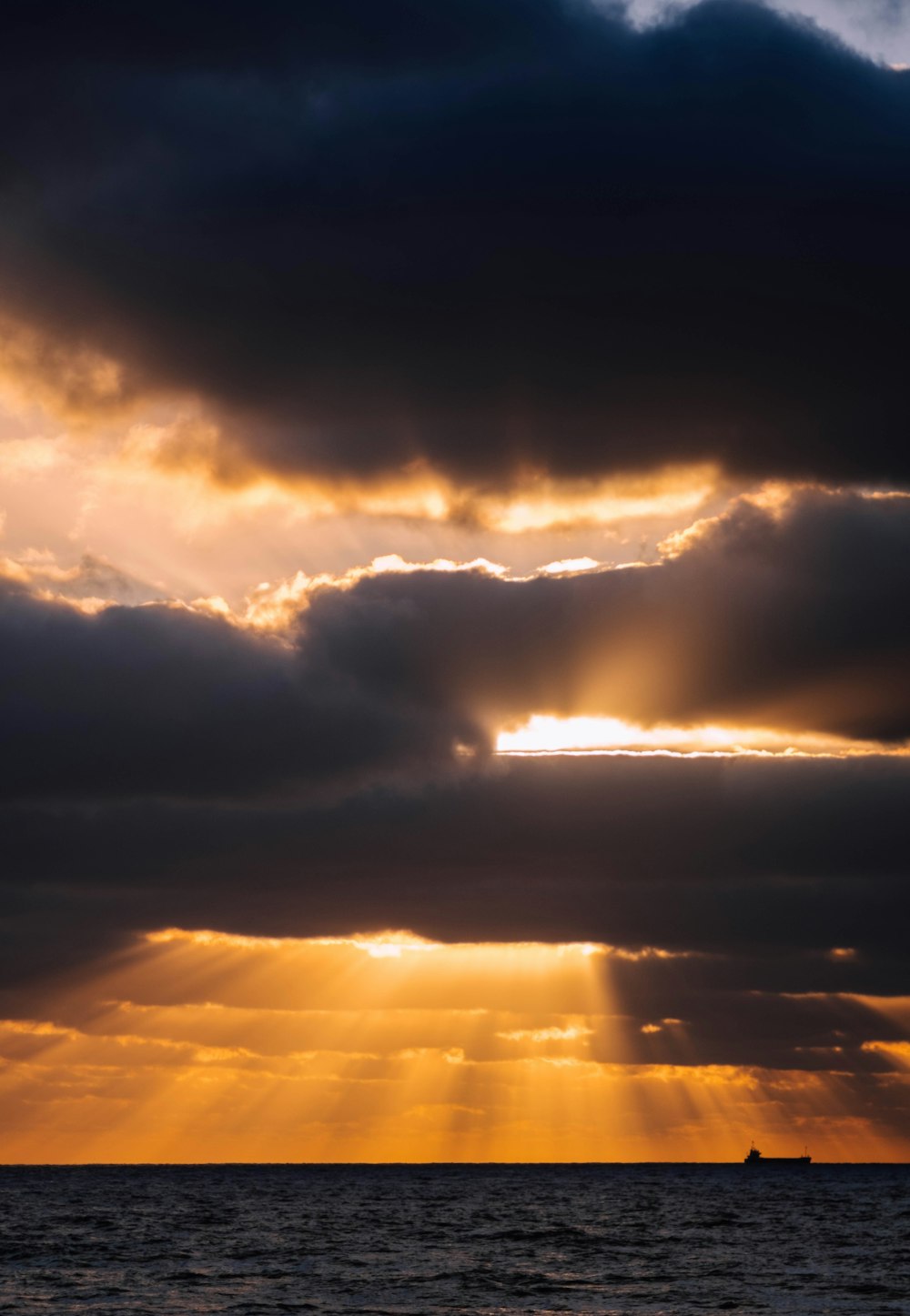 clouds on sky during sunset