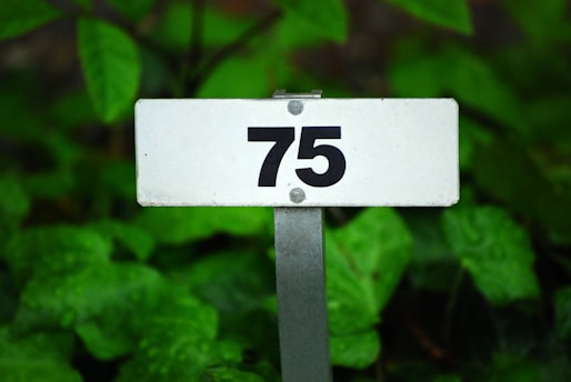 white and black 2 signage