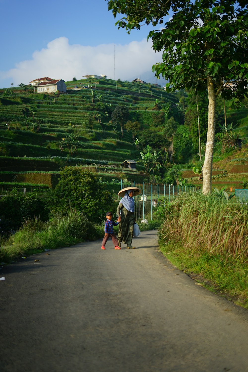 man in white shirt riding bicycle on road during daytime