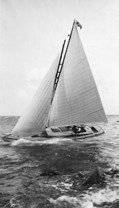 sailboat on sea during daytime