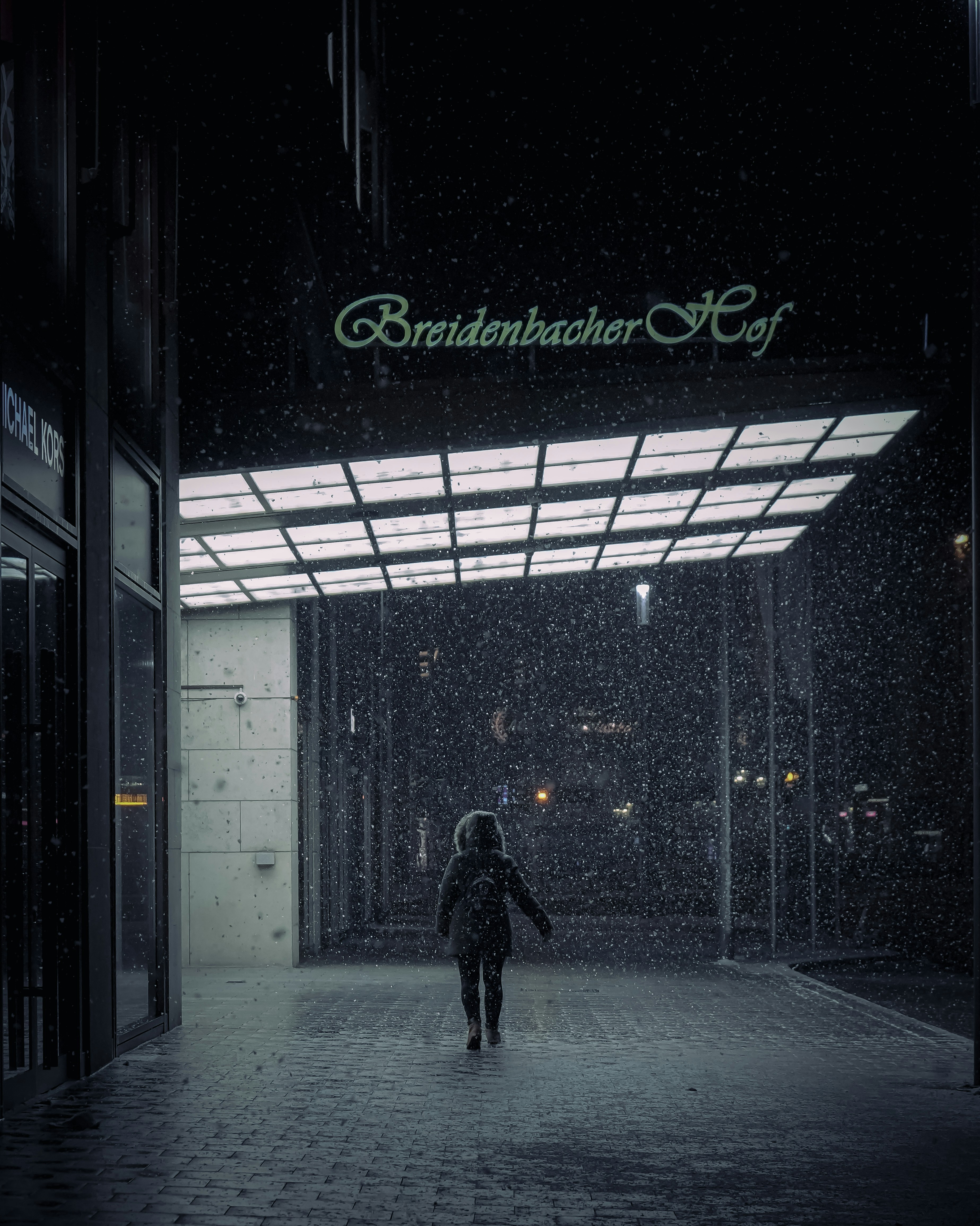 Wärmende Jacke für Winter