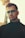 man in black crew neck shirt wearing black framed eyeglasses