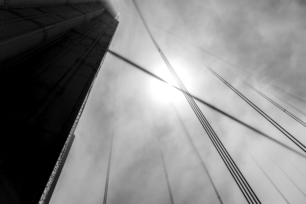 low angle photography of gray concrete building