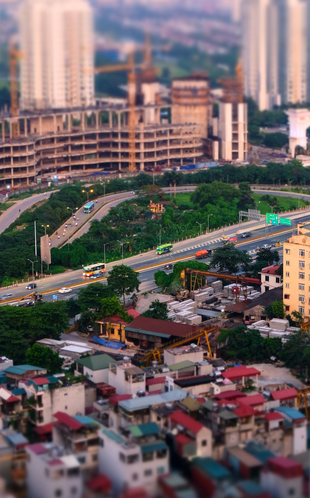 aerial view of city buildings during daytime