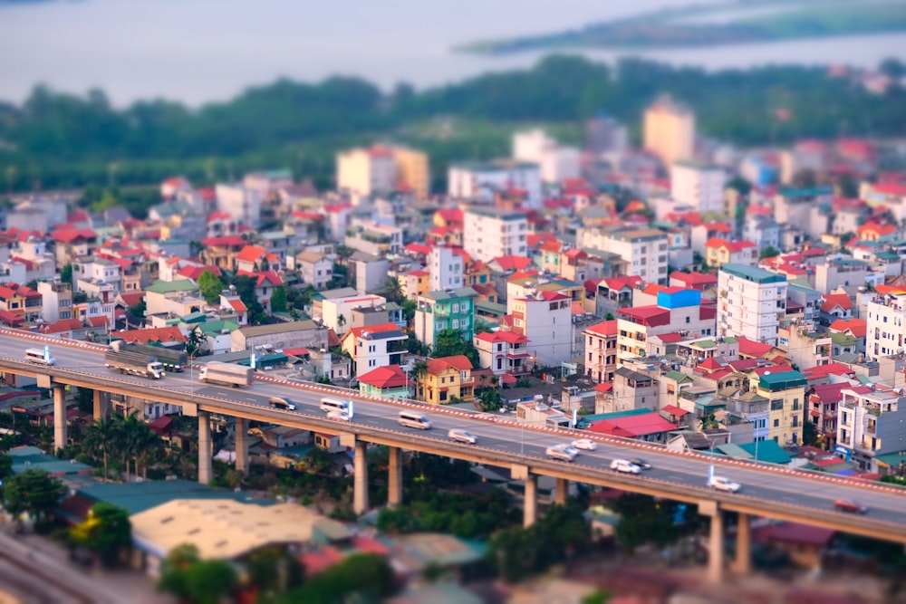 aerial view of city buildings during daytime