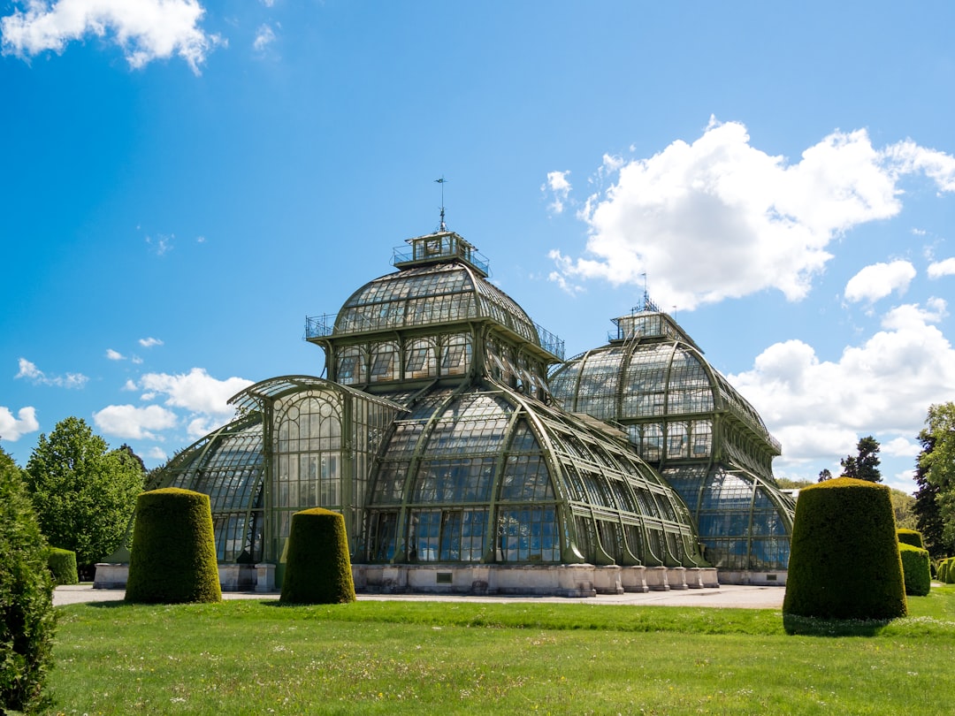 white metal framed glass building under blue sky during daytime